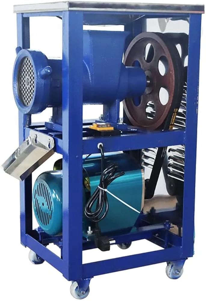 HayWHNKN 3KW Meat Grinder Crusher Machine Fish/Chicken/Bones/Vegetables Crusher Mincer Chopper Feed Processor Cutters 220V