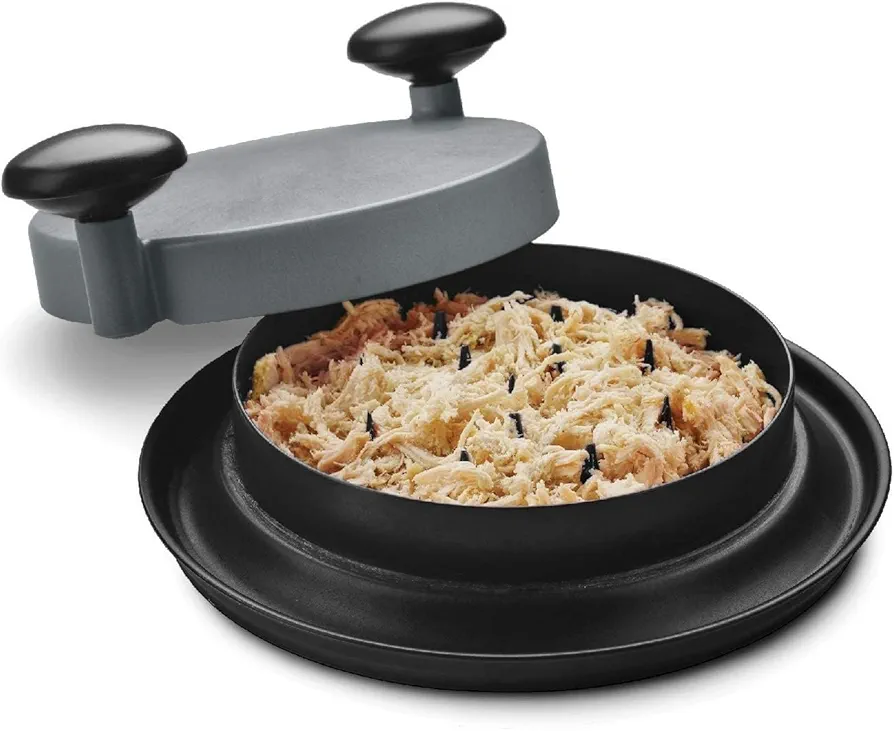 Chicken Shredder Shred Machine with Handles and Non-Skid Base Mat, Meat Shredder 20CM/7.9IN Dishwasher Safe