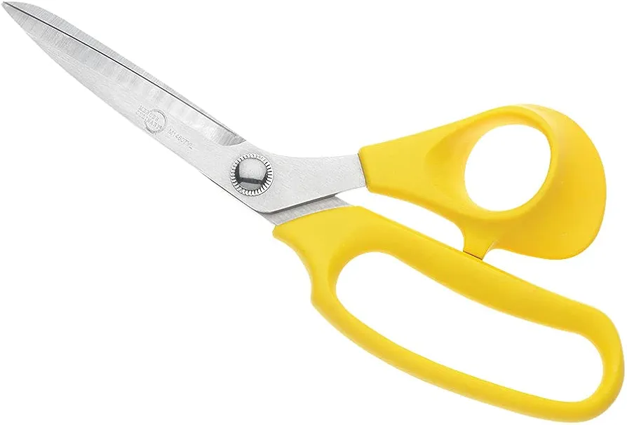 Mercer Culinary Kitchen Shears, 9-Inch, Yellow Handle