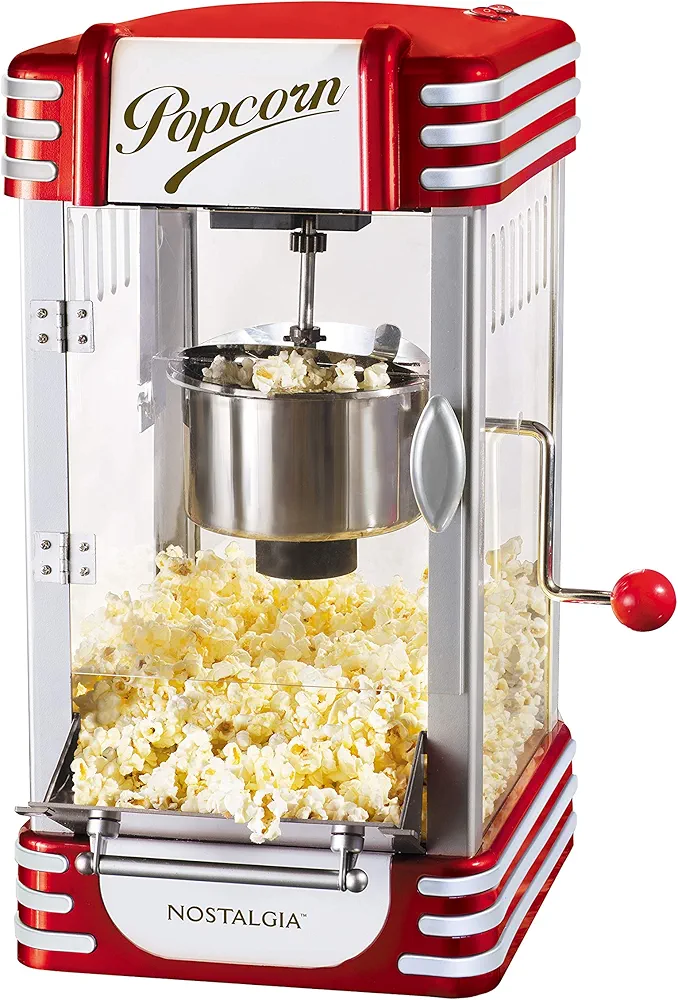 Nostalgia RKP630 Retro 2.5-Ounce Kettle Popcorn Maker