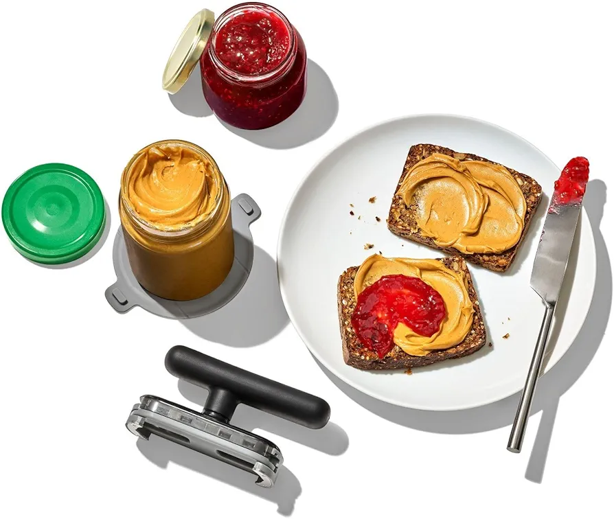 Multi-function can opener, home kitchen screw opener, non-slip off opener, large and small bottle opener, suitable for kitchen can, jam, hot sauce can opener