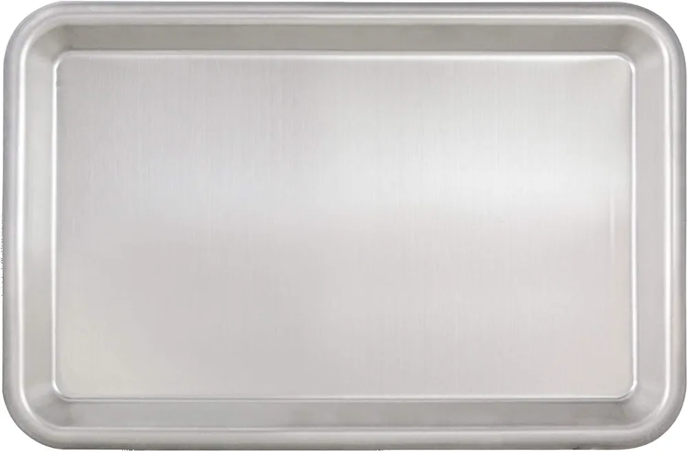 Excellante ALSP1006 10" x 6" Eighth Size Aluminum Sheet Pan, 20 Gauge, Comes in Each