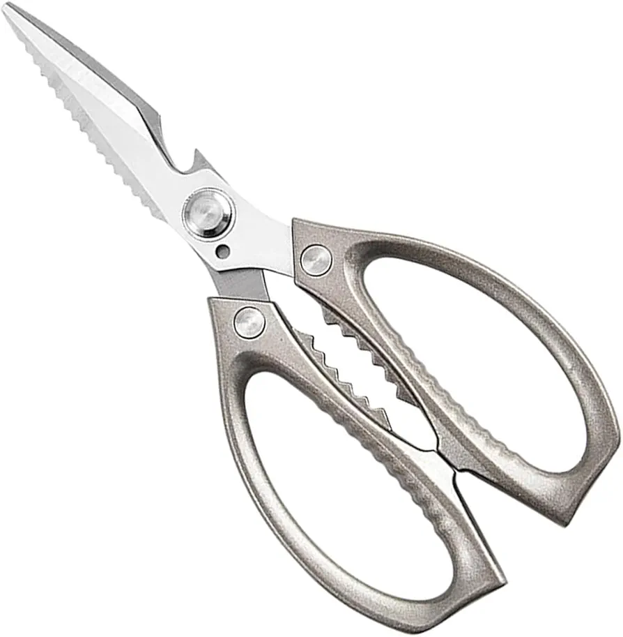 Kitchen Scissors All Purpose Heavy Duty, Kitchen Shears Dishwasher Safe, Ultra Sharp Stainless Steel Kitchen Gadgets, Poultry, Fish, Herbs, Grape,Cooking Cutter for Chicken, Meat