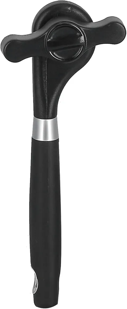 Can Opener,Handheld Bottle Opener,Heavy Duty Can Opener Manual Smooth Edge,Multifunction Jar Opener Kitchen Tool Opens Bottle Caps,for Seniors With Arthritis(1)