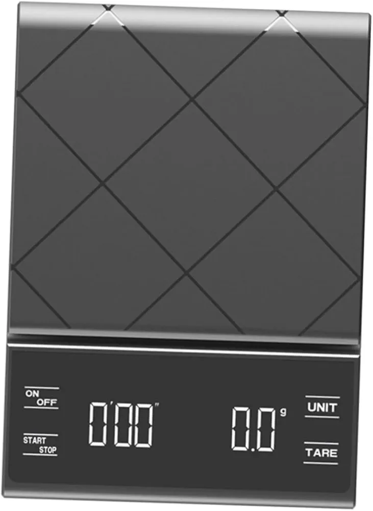 IMIKEYA 1pc Kitchen Weighing Scale with Timer Coffee Bean Scale Multifunctional Scale Kitchen Food Scale Kitchen Weight Machine Jewelry Weight Scale Cooking Food Scale Kitchen Scale Black