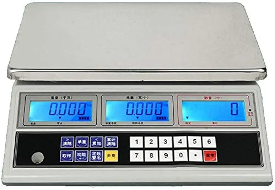 Electronic Scale,High Precision Kitchen Food Scale Stainless Steel Electronic Digital Scale Factory Retail Store Restaurant Weighing Scale