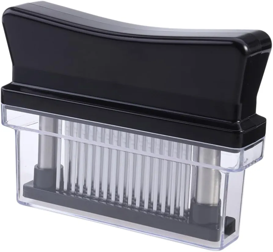 48 Meat Tenderizing Meat Tenderizer Needles Wisking Tool Meat Loosener Kitchen Utensil Black