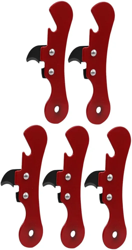 5pcs Parrot Can Opener Can Opener Electric Manual Tin Opener Sturdy Lid Opener Home Accessories Portable Jar Opener Practical Opener Bottle Opener Multi-function Lid Opener Plastic