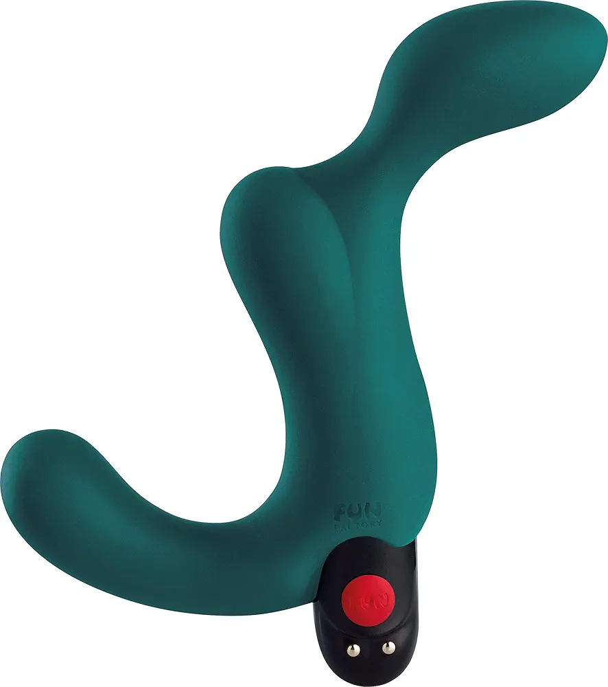 Fun Factory Adult Toys | 'Duke' Prostate Massager | Vibrating Prostate Butt Plug | Sex Toys for Women, Men, & Couples (Deep Sea Blue)
