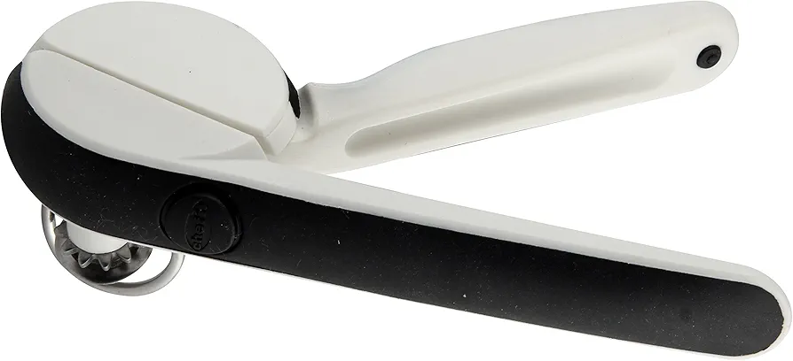 Chef'n EzSqueeze One-Handed Can Opener, 6 long, Black/White