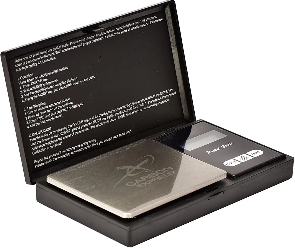 FeraDyne Carbon Express Grain Scale, Black