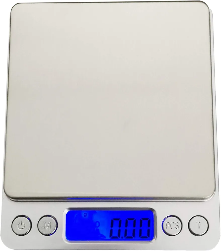 Digital Kitchen Scales, 500g/0.01g Professional Digital Table Top Scale High-Precision Food Scales Jewelry Scales Nutrition Scales with LCD Back-Lit Display