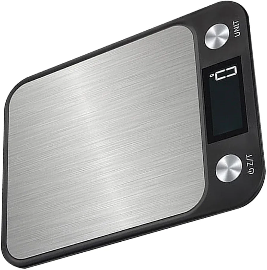 BESTOYARD 1pc Food Scale Digital Kitchen Scale Kitchen Food Scale Pocket Scale Digital Scale Black