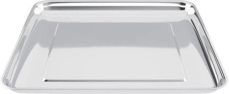Univen Stainless Steel Baking Tray Pan Upgrade Compatible with Cuisinart Airfryer Oven TOA-60 TOA-65 TOA-70