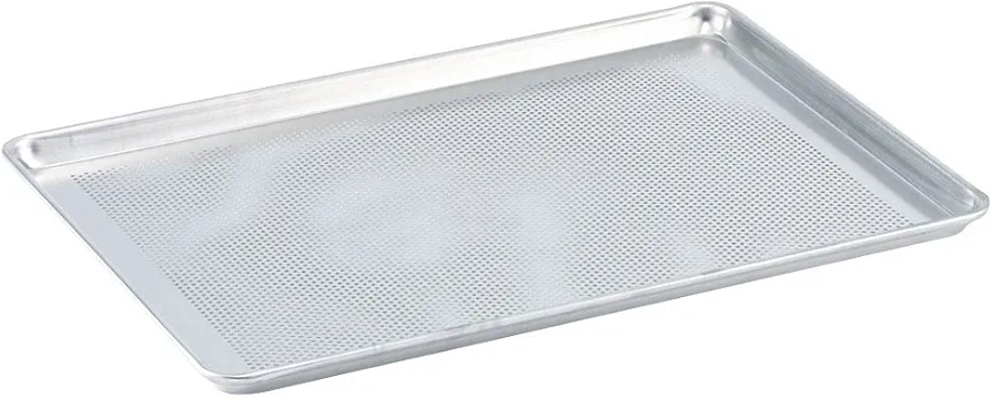 Vollrath 17-3/4" x 25-3/4" Perforated Full Size Sheet Pan - Wear-Ever® Collecti