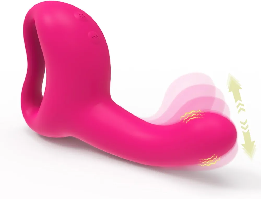 Digging Mode Prostate Massager, Vibrating Anal Plug with 10 Vibes & 10 Digging, Anal Vibrator for Male G Spot Anal Stimulation, Also an Anal Sex Toy for Women and Couples, Adult Sex Toy