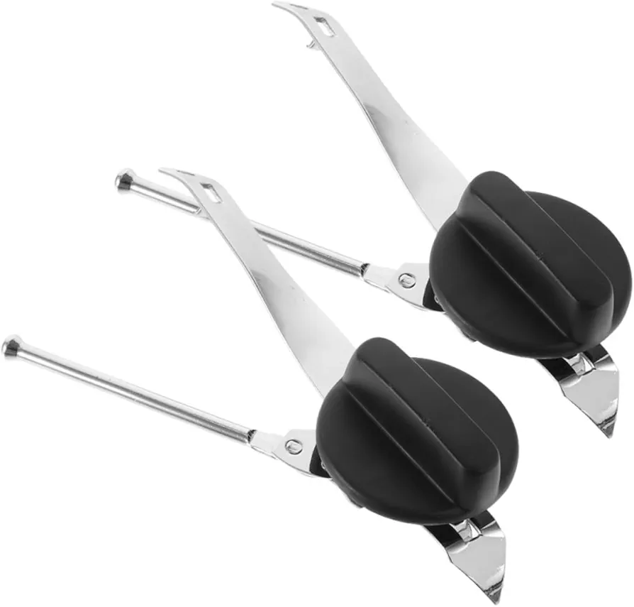 VOSAREA 2pcs Can Opener Wine Opener Wine Supply Bottle Opener Can Accessories Multi-function Lid Opener Can Opening Tools Can Supplies Small Lid Opener Bottles Opener 201 Stainless Steel