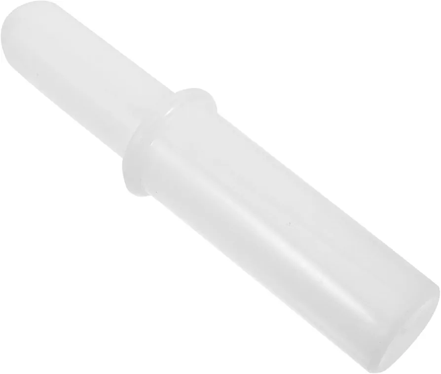 VOSAREA Tamper Stick Meat Replaceable Rods Meat Mincer Universal Manual Meat Tamper Meat Supplies Meat Filler Meat Stuffer Meat Stomper Meat Tampers Hand Meat Grinder Smasher White Plastic