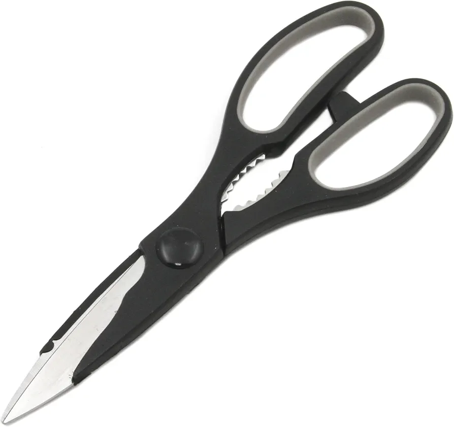 Chef Craft Select Kitchen Shears, 9 inches in Length, Stainless Steel/Black