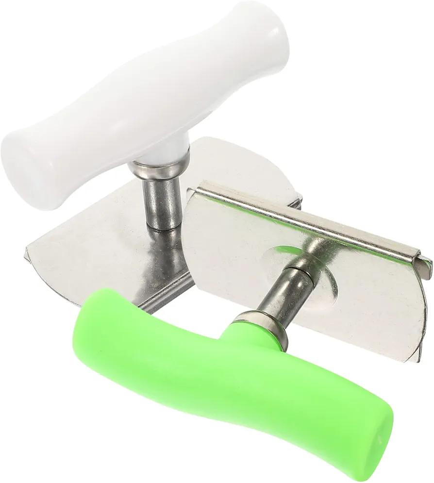2pcs Bottle Opener Bottle Cap Remover Multi-function Lid Opener Can Covers for Soda Metal Can Opener Can Opener Wrench Bottle and Jar Opener Wine To Rotate Tool Stainless Steel