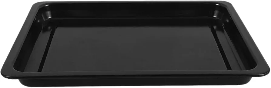 Ciieeo Enamel Sheet Cake Pan, Rectangular Baking Pan Chicken Roasting Pan Rectangular Serving Tray Cookie Sheet Toaster Oven Tray Bakeware S