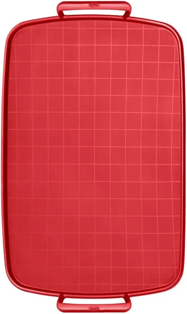 Cake Pan Sheet Baking Sheet Pan Silicone Cookie Sheet Nonstick Bakeware Cookie Tray Pan Plate for Microwave Oven Bakeware