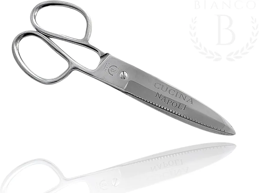 Kitchen Shears | 8" Multi-Purpose Kitchen Scissor | Stainless Steel | Made in USA