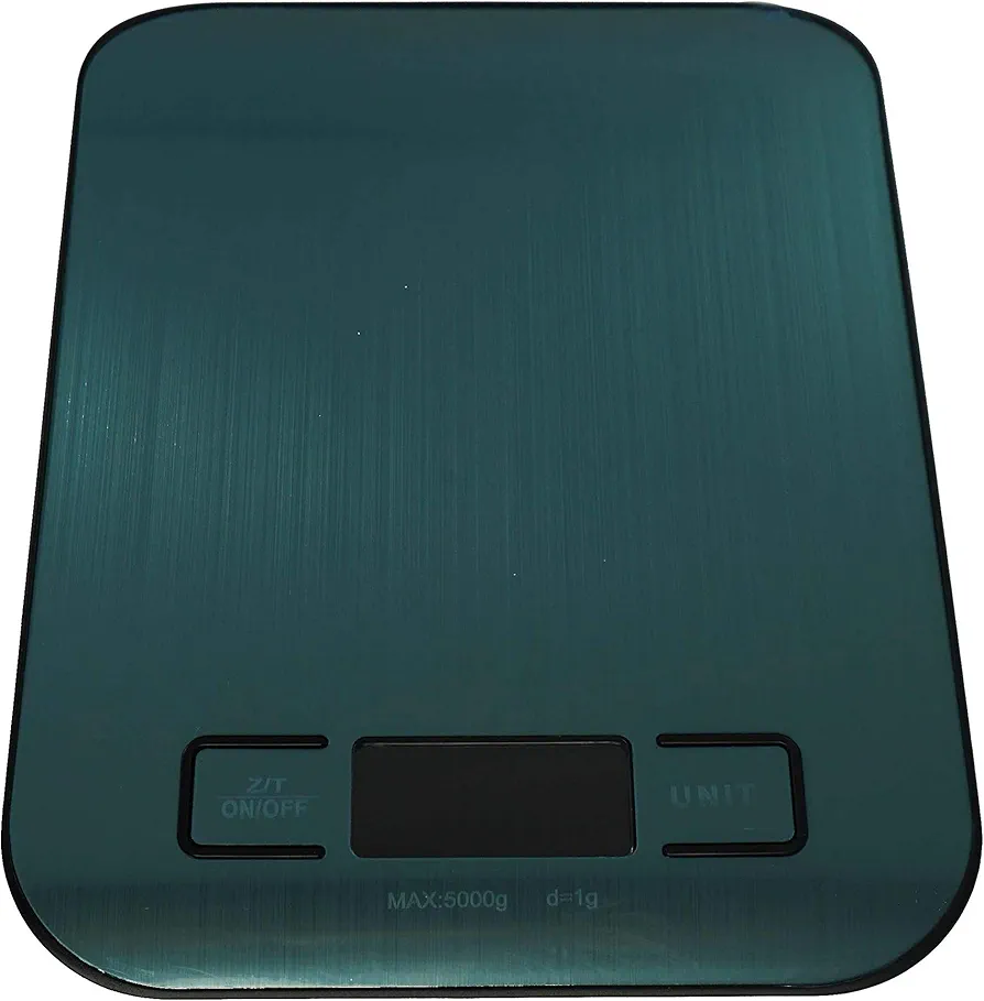 WRS Digital Kitchen Scale (Food Scale, Weightloss, Cooking, Baking) - 5000g