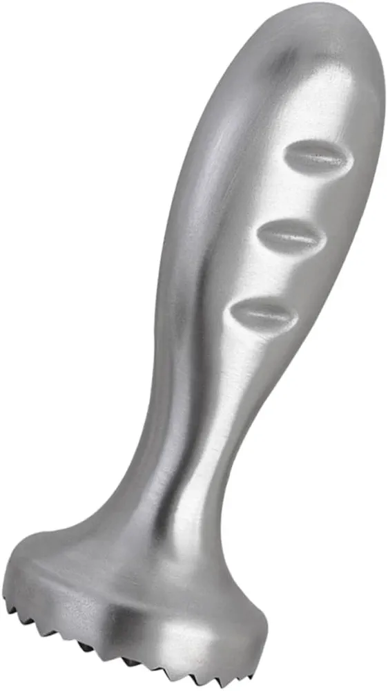 Meat Tenderizer Cooking Mallet Meat Pounder Flattener Meat Hammer Flat Meat Mallet Tenderizing Mallet Ground Beef Masher Tool Chicken Tenderizer Stainless Steel 304 Silver