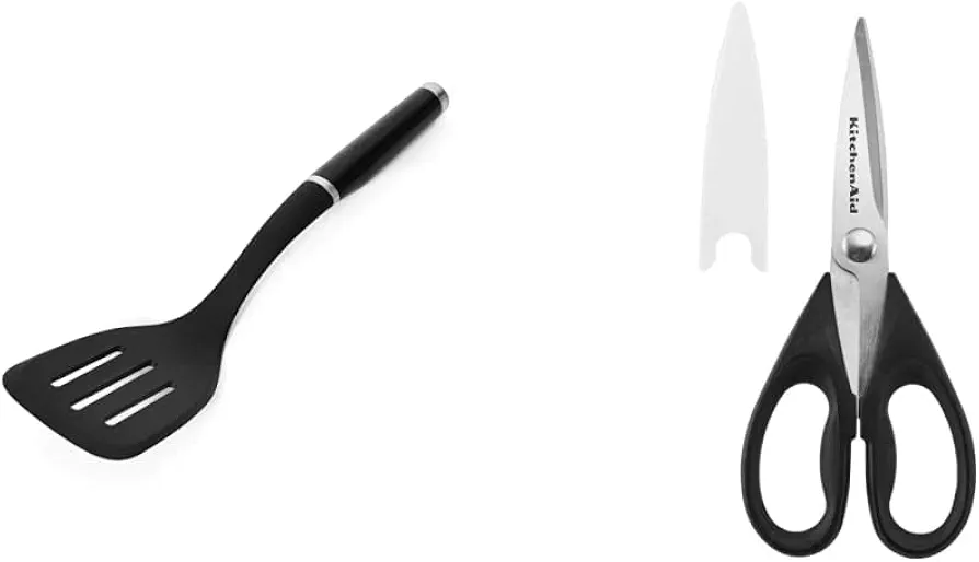 KitchenAid Slotted Turner and All Purpose Kitchen Shears Bundle