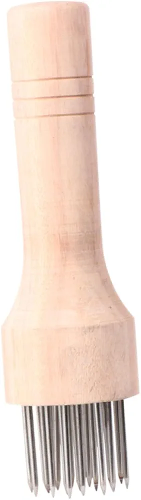 Meat Mallet Tenderizer Meat Tenderizer Tool Broken Rib Needle Kitchen Chicken Tenders Pork Tenderizer Manual Meat Grinder Poultry Tenderizers Meat Steak Bamboo