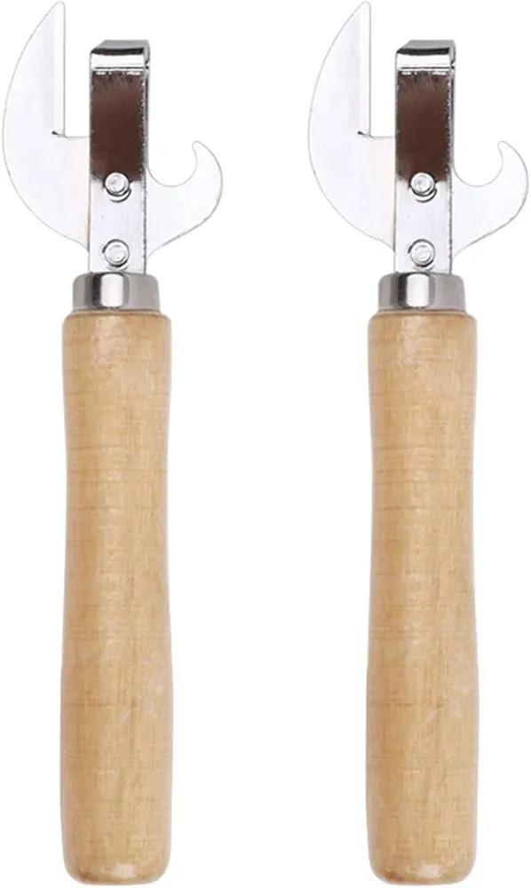 2X Manual Lid Remover Multifunction Can Opener Utensil Gadgets for Jars Canisters Kitchen Accessories