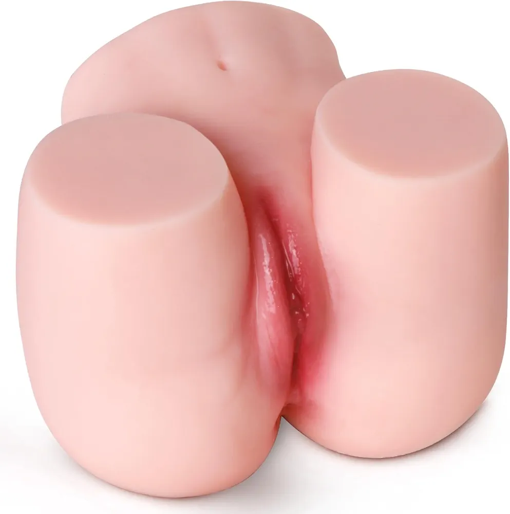 Adult Sex Toys Sex Doll Plump Butt, 8Lb Realistic Pocket Pussy Male Masturbator, Adult Female 3D Textured Sex Stroker with Labia Tight Vagina Anal Hip Muñecas Sexuales Men Sex Toy