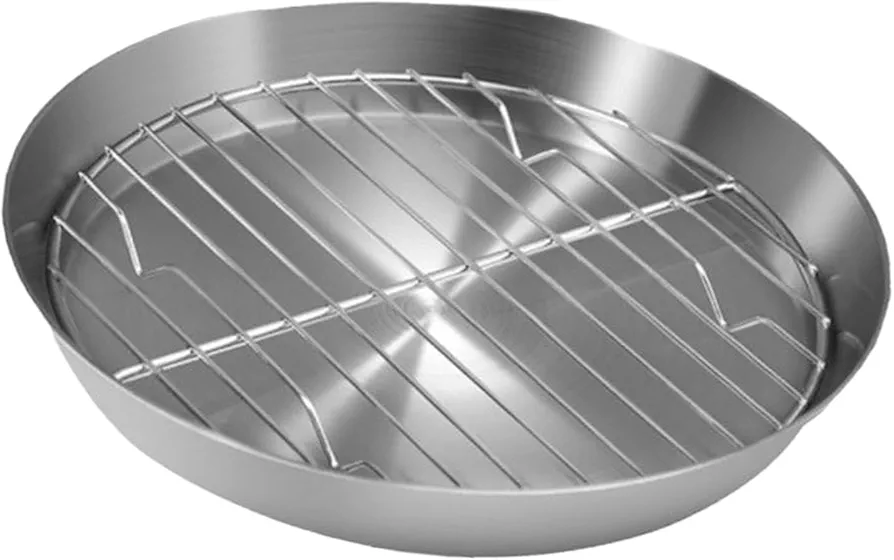 Stainless Steel Baking Sheet with Rack Set Tray Cookie Sheet Oven Pan with Cooling Rack,Sheet Pan Thick Sturdy, Easy Clean, 16cm