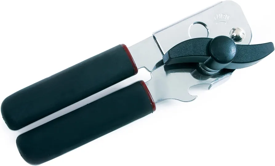 Norpro, Black Heavy Duty Can Opener, Stainless Steel, 7-1/2 in L 2-1/4 in H