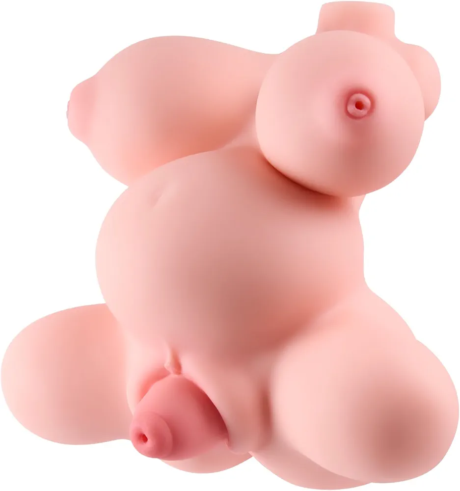 2.4 LB Sex Dolls for Men Male Masturbator for Male Realistic Pussy Prolapse Pregnant Woman Female Torso Adult Toys with Vaginal Anal Breast Pluggable Sex Toy