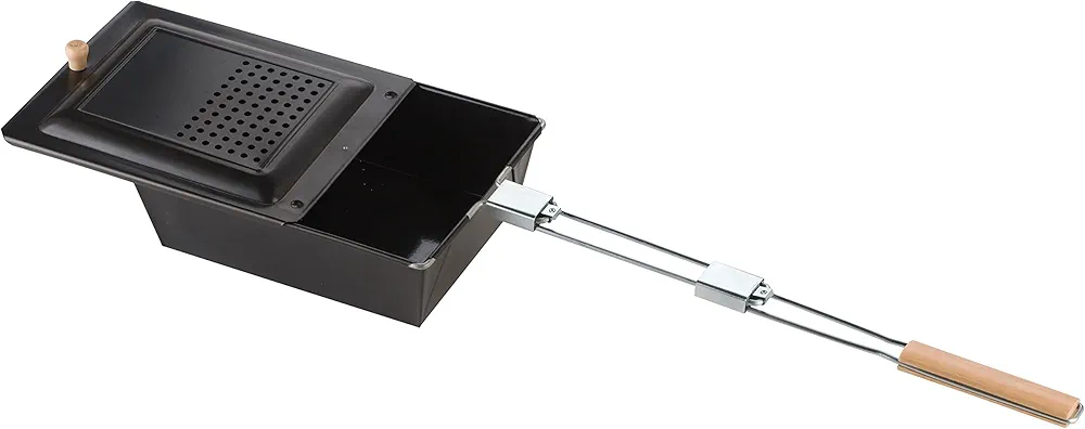 Coleman Popcorn Popper for Campfires, Cooks up to 2 Quarts of Popcorn Over Fires