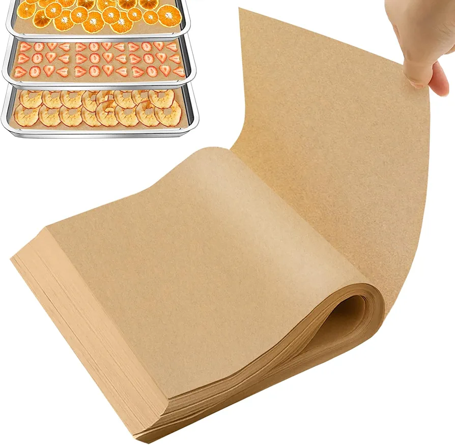 200 PCS Freeze Dryer Tray Mats for Harvest Right Freeze Dryer X-Large Trays, Non-Stick Baking Mats One-Off Parchment Paper(X-Large) (Half Tray Size)
