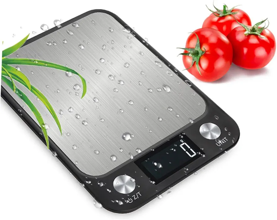 PRETYZOOM 1pc Kitchen Scale Kitchen Food Scale Digital Scale Food Scale Digital Pocket Scale Black