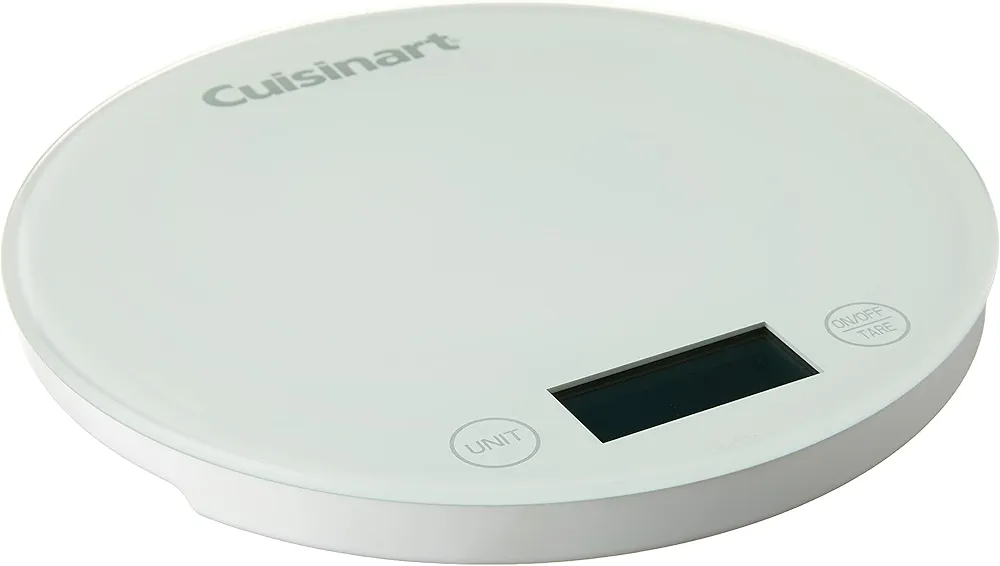 Cuisinart KFS-1W DigiPad Digital Kitchen Scale, White