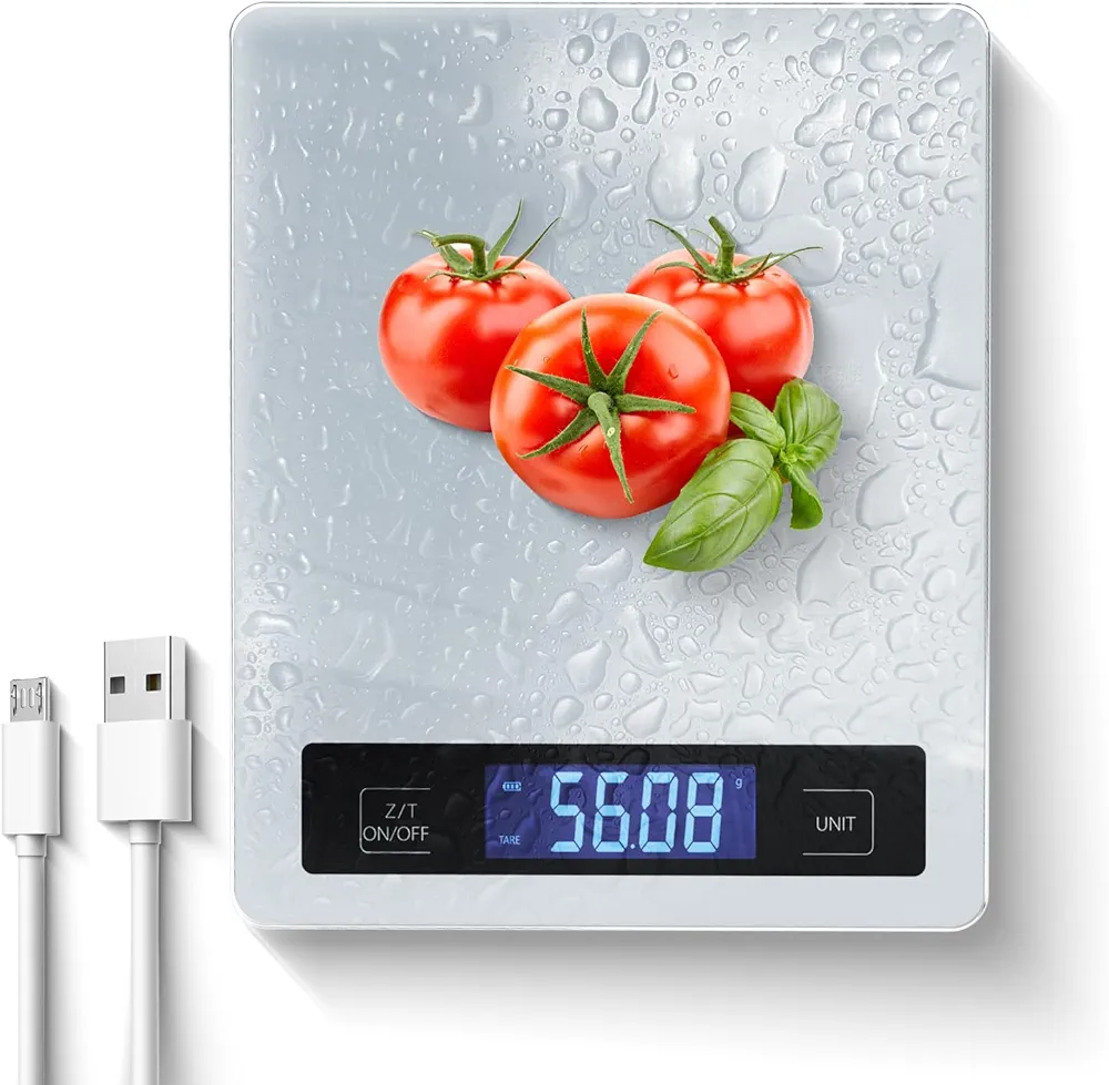 Digital Food Scale Multi-Functional Kitchen Scale and Baking Scale,Nutrition Scale for Precise Weight Measuring and Portion Control, Calorie Counting Scale, Meal Prep Scale, and Weight Loss Scale