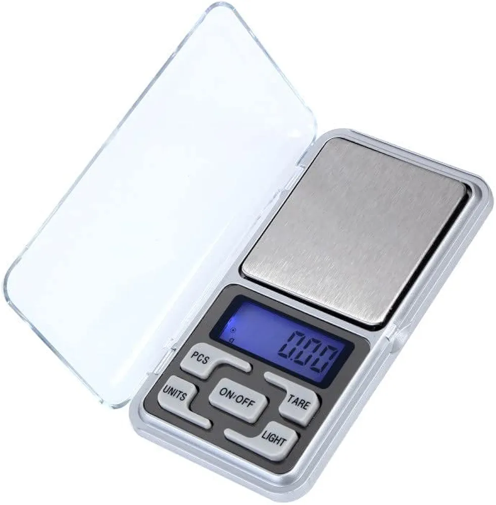 Digital Pocket Scale Portable, 200g/0.01g Mini Jewelry Scale, PCS Counting Small Digital Scale, Kitchen Scale Weight Grams OZ, Food Scale with Tare Function