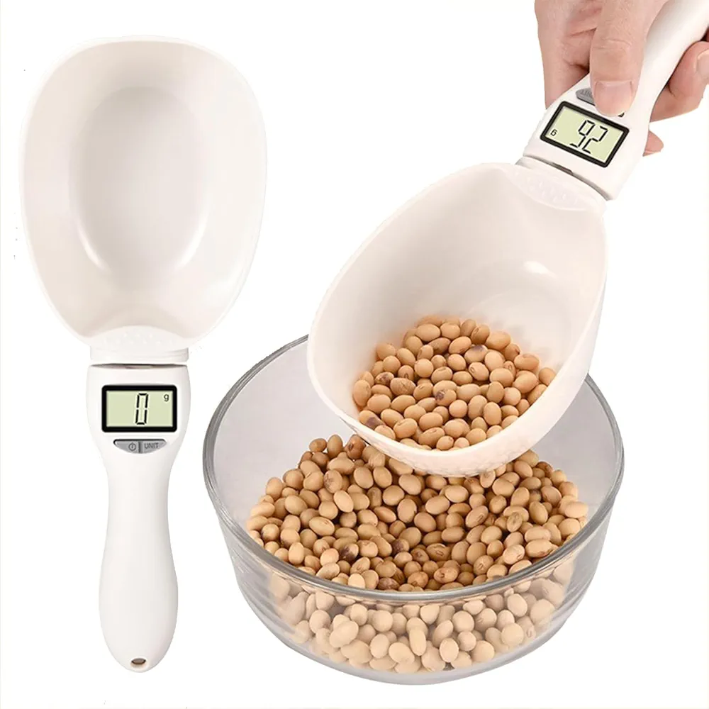 Digital Measuring Spoon, Weighing Spoon Scale 800g / 0.1g High Precision with LCD Screen, Display Electronic Measuring Spoon for Kitchen Gadgets and Daily Meals, Digital Food Spoon Scale