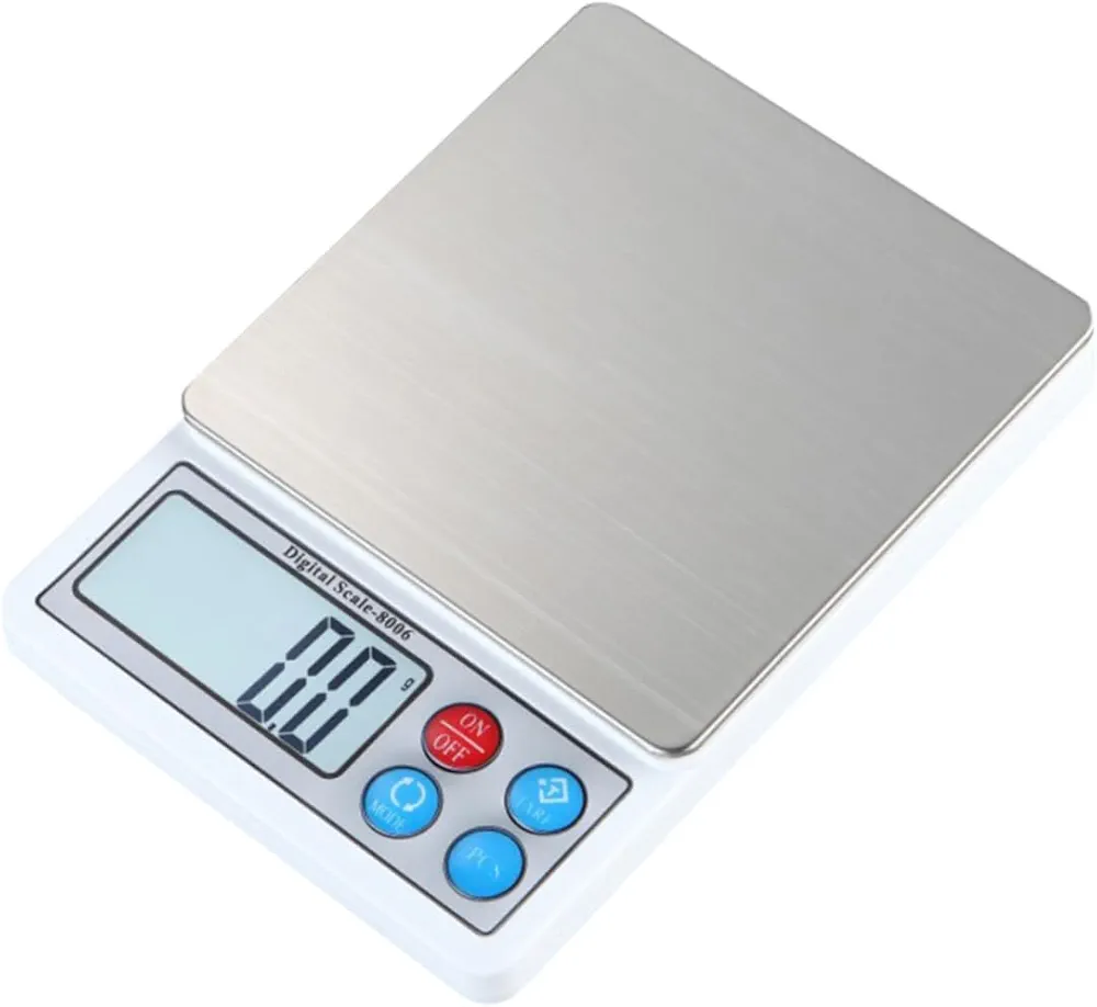 High Precision Electronic Digital Pocket Jewelry and Food Scale Capacity with Accuracy Ideal for Home Kitchen Weighing and Meal Prep