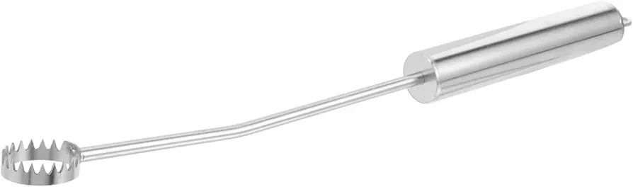 CRAFTHROU Lung Scraper Turkey Processing Equipment Gutting Tool for Turkey Chicken Processing Equipment Scraper Turkey Lung Remover Chicken Stuff Food Scraper Tool Stainless Steel Silver