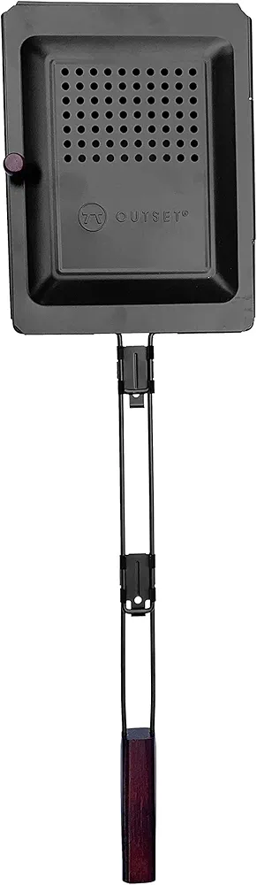Outset Grill Pop, Non-Stick Popcorn Tray With Removable Handle