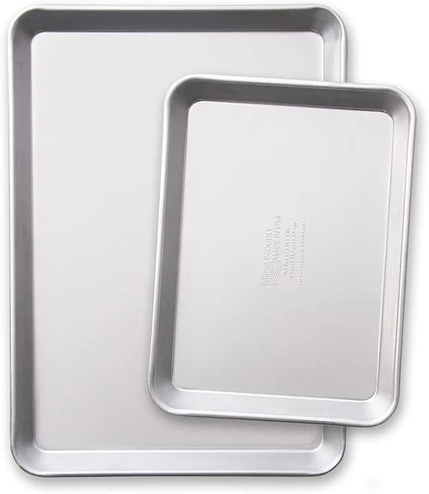 Rada Cutlery Half Sheet Pan & Quarter Sheet Pan