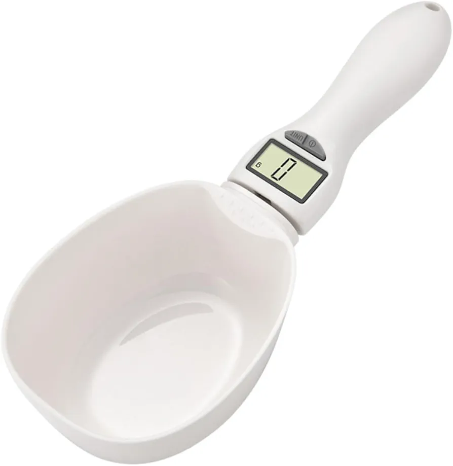 Luxshiny Electronic Weighing Spoon Scale for Food Kitchen Scale Electronic Scale Spoon Scale Food Coffee Weigh Scale Pp Beige