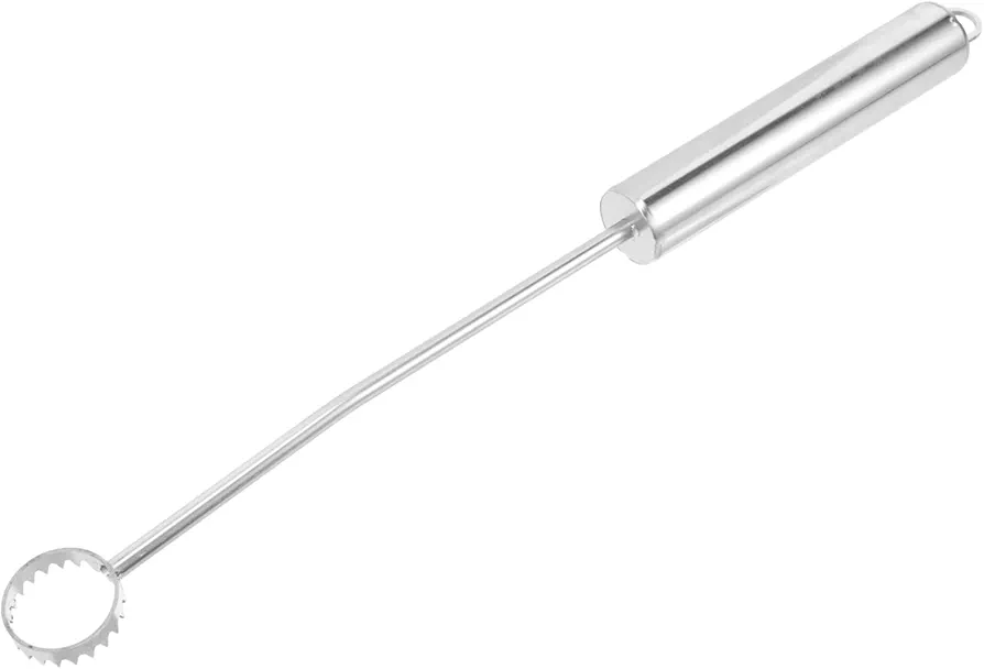 Tool for Turkey Chicken Butchering Equipment Chicken Slaughtering Equipment Reusable Lung Scraper Turkey Processing Equipment Chicken Stuff Chicken Supplies Stainless Steel Silver