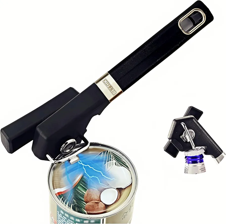 2024 best multifunctional hand Manual commercial can opener heavy duty Smooth Edge with Magnet, Side-Cut Safety Heavy Duty magnetic can opener,lid opener jar opener, can opener with magnet for lid